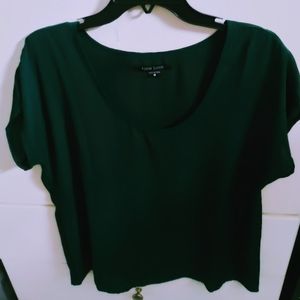 New Look Teal Short Sleeve Top Blouse M